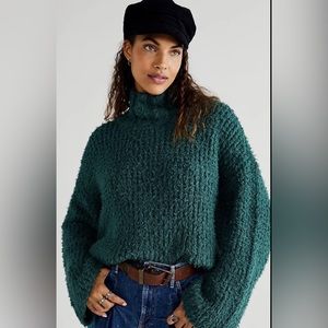 NWT Free People Canyon Pullover Mock Neck Sweater